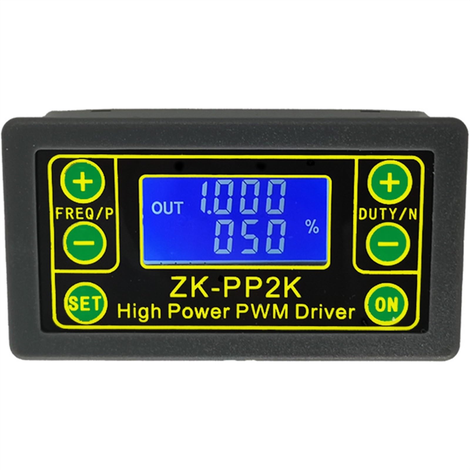 Générateur de Signal ZK-PP1K double Mode LCD PWM 1 canal 1Hz-150KHz PWM fréquence d'impulsion Cycle de service générateur d'onde carrée réglable (Color : ZK-PP1K)