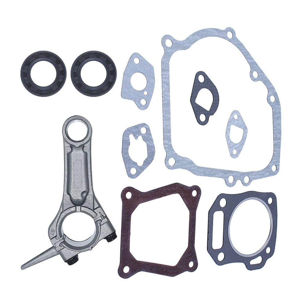 Juego de sellos de cigüeñal de biela de anillos de pistón Honda GX160