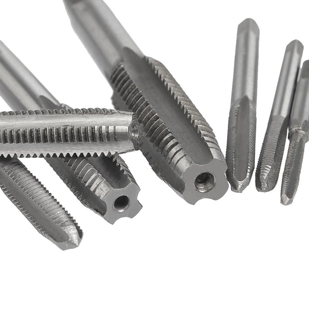 Set di 7 maschi per filettatura, Fixinus HSS M3 M4 M5 M6 M8 M10 M12