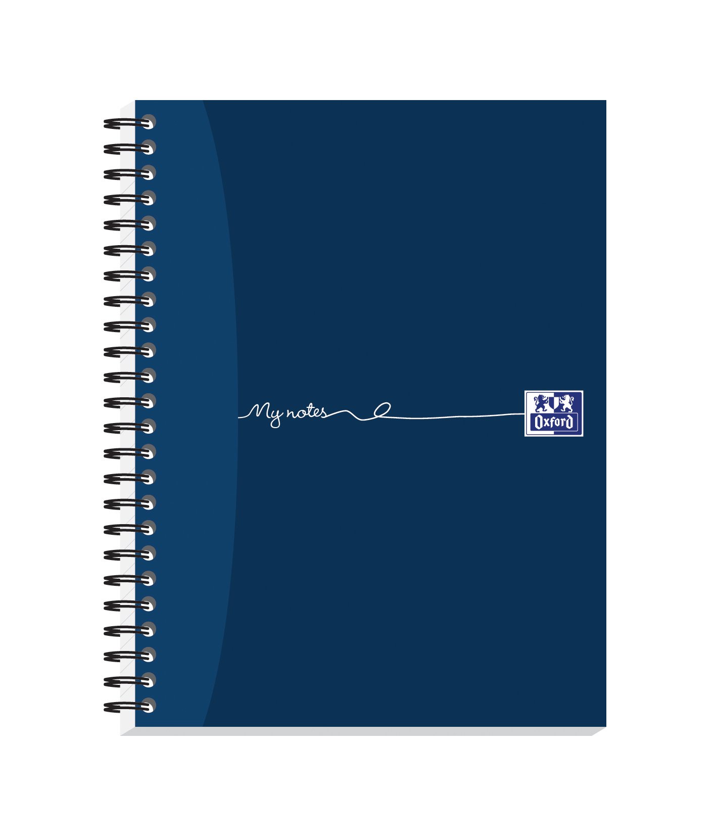 My Notes A5+ Card Cover Wirebound Notebook Ruled and Perforated 160 Page, 5 Notebooks