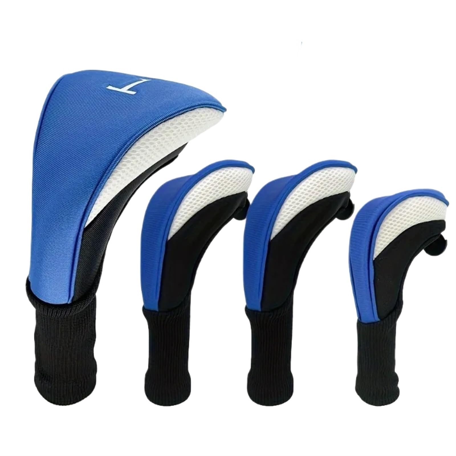 4 Fundas Protectoras for Cabezas de Palos Golf Funda para Cabeza de Palo de Golf