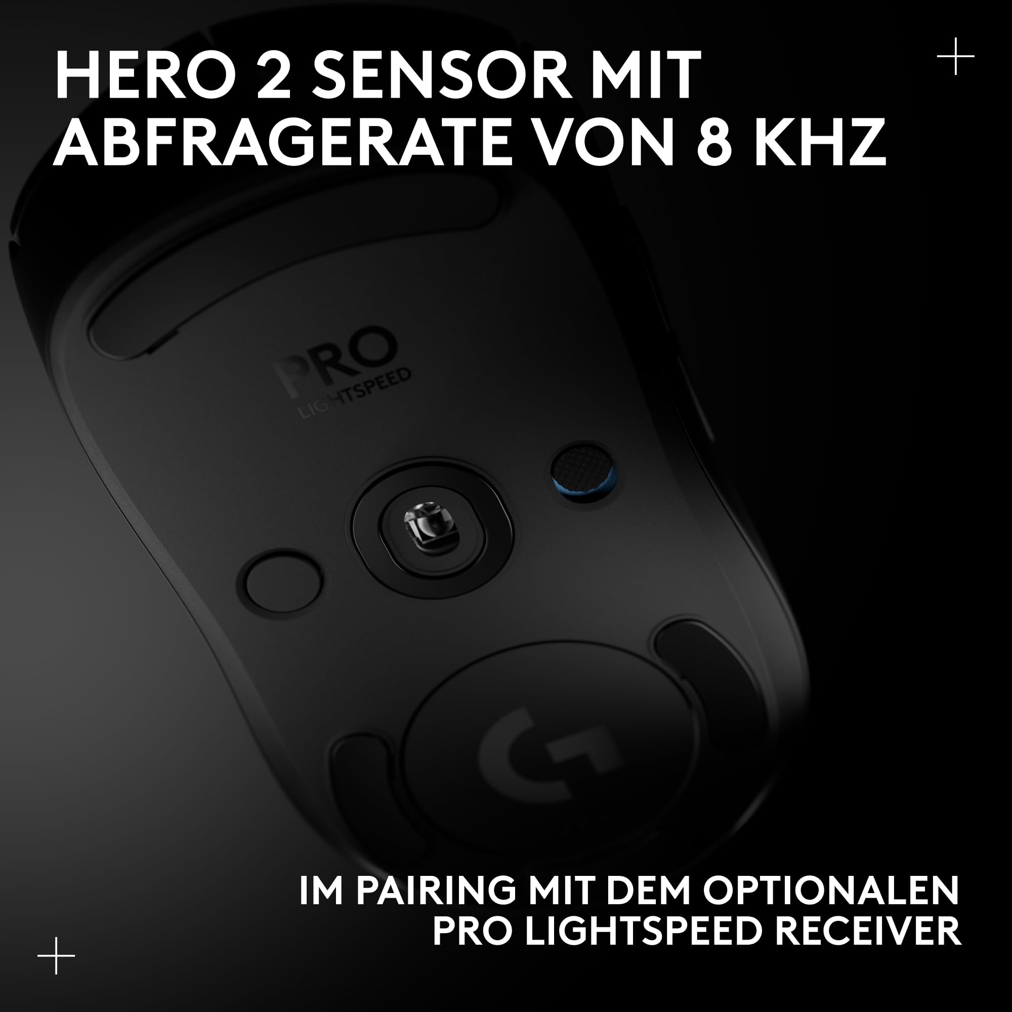 Logitech G PRO 2 LIGHTSPEED kabellose Gaming-Maus Rechts-oder Linkshänder, mit bis zu 4 anpassbar... Ansicht 9
