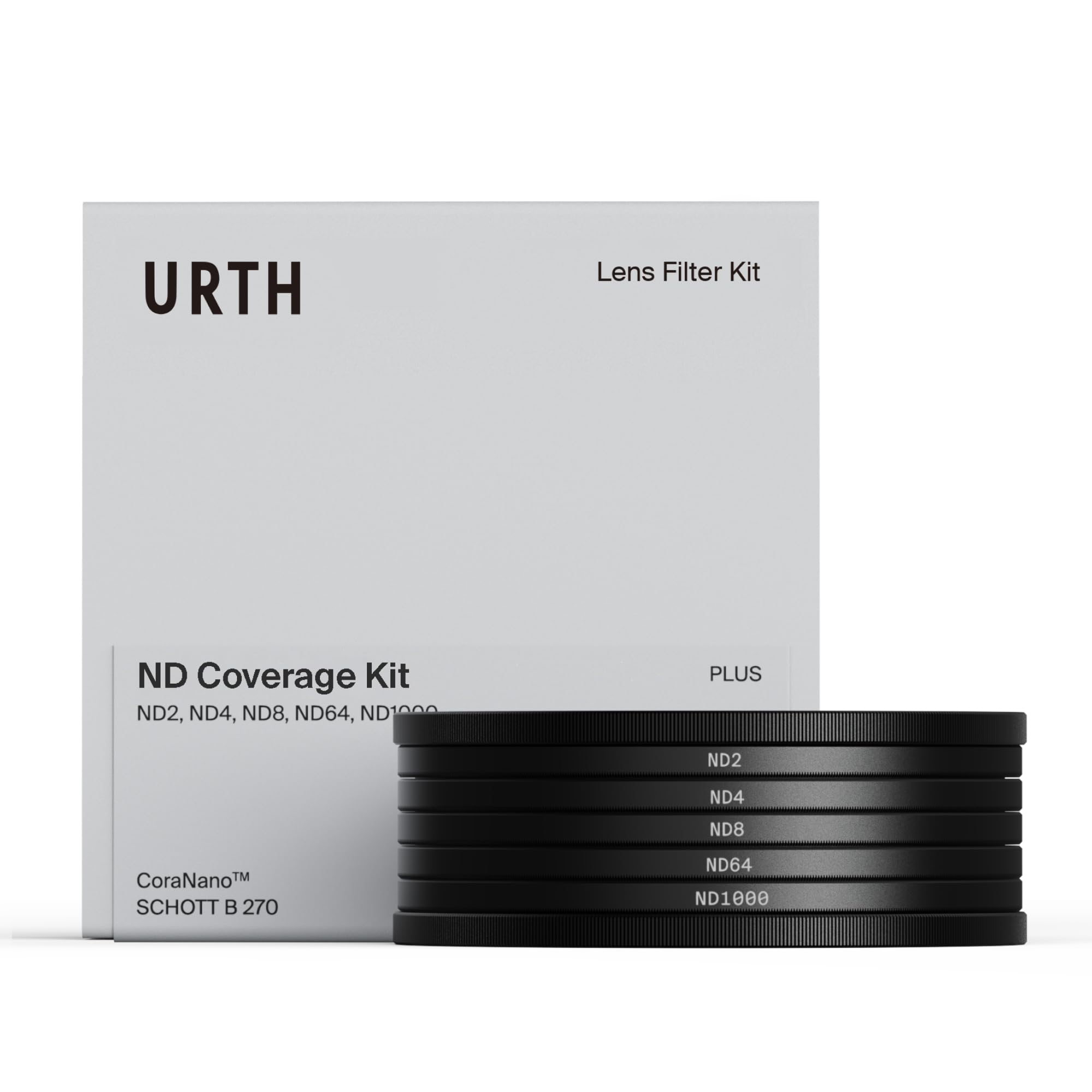 Urth 67Mm Nd Coverage Filter Kit With Filters Plus+ Size 5 Ufknd5ppl67