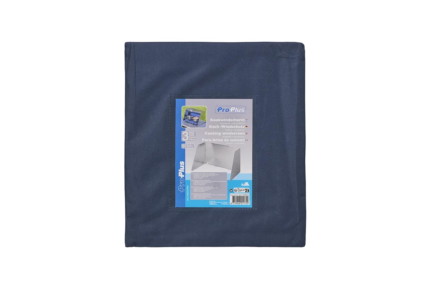 Protezione dal vento, fornello a gas e griglie L 37/70 x P 28 x H 32 cm, paraspruzzi con custodia
