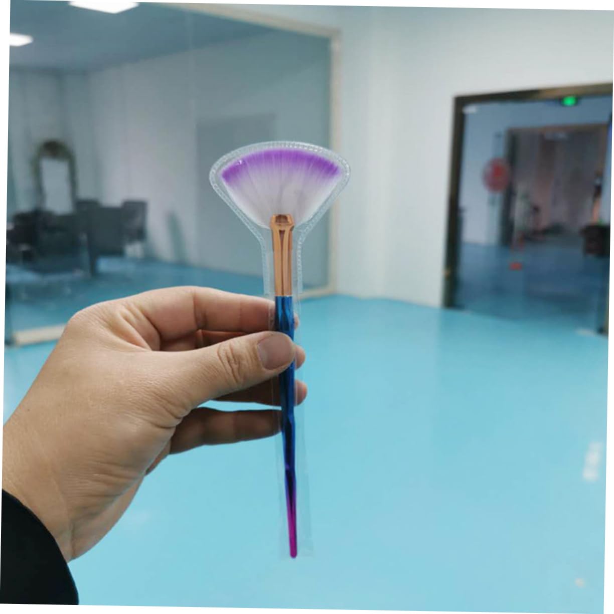 Didiseaon 24pezzi Pennelli Per Trucco Ventaglio Pennelli Per Applicazione Di Maschere Facciali Riutilizzabili Strumenti Per Bellezza Morbido Facili Da Pulire Adatti Per Casa e Viaggi