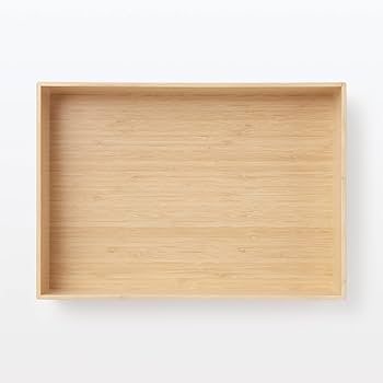 ⚫︎重なる竹材長方形ボックスシリーズ8点セット 重なる竹材長方形ボックス 中 | 無印良品