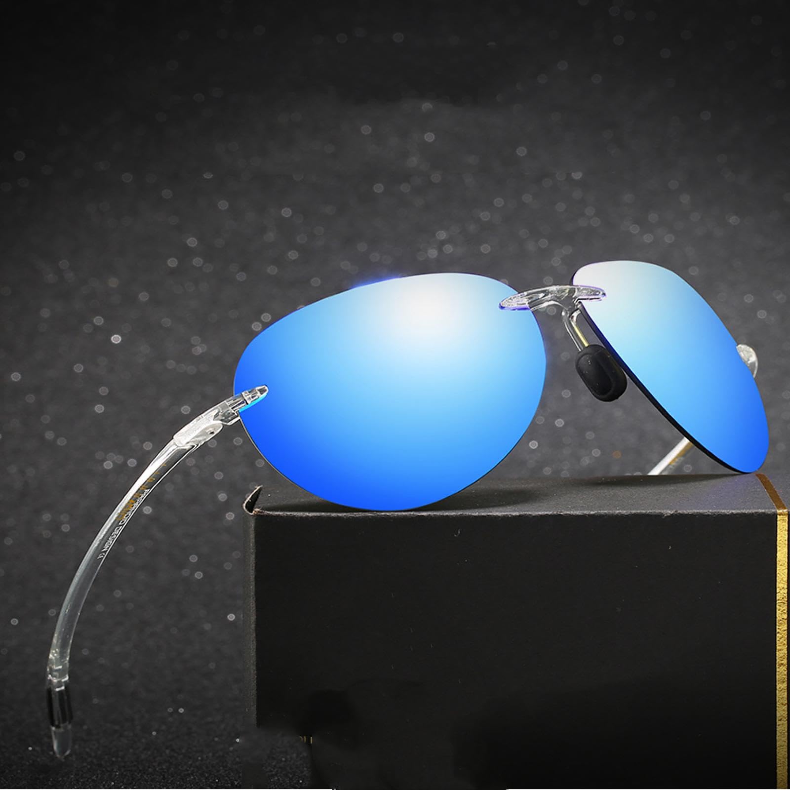 Occhiali da sole vintage UV400 da uomo