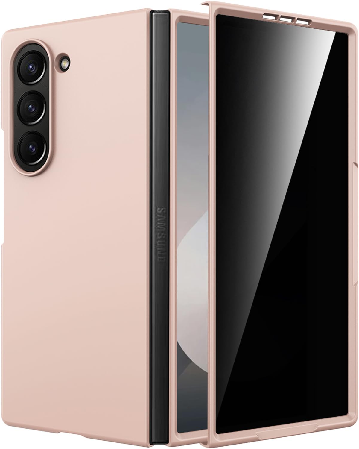 Coque Galaxy Z Fold 7 Miimall fine avec protège-écran mat - 8