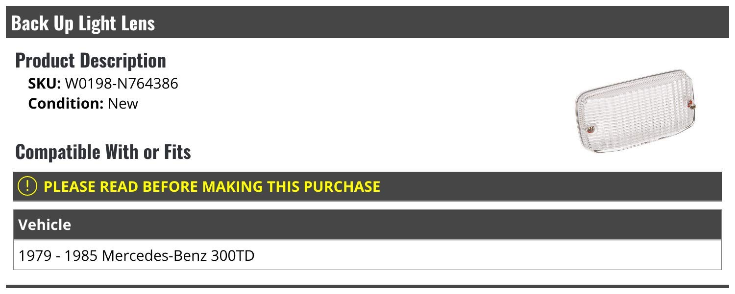 Parts N Go 2009 2010 Corolla Back Up Light Set Driver & Passenger Side Left Right DEPO - TO2803105 TO2802105 8158002190 8159002190