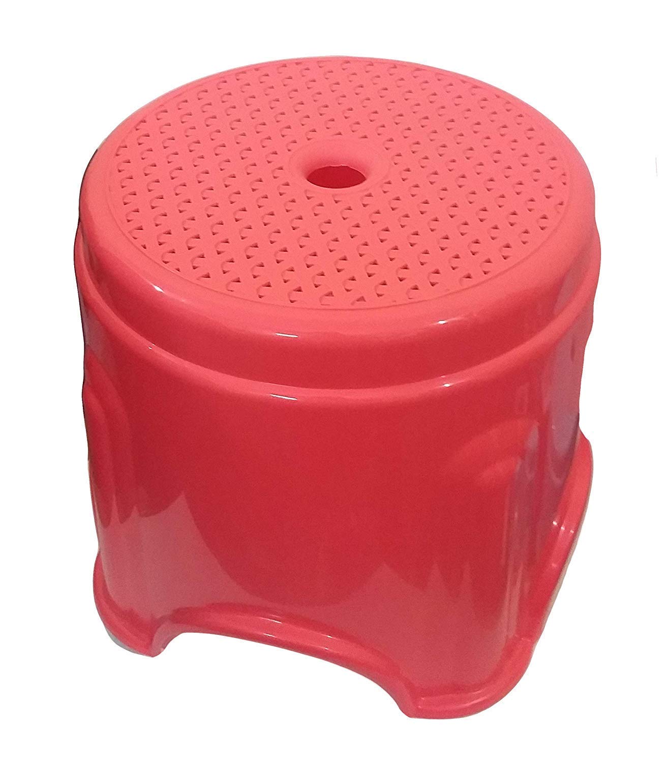 Ivanic Round Strong Plastic Stool or Bathroom seat,Plastic Bathroom