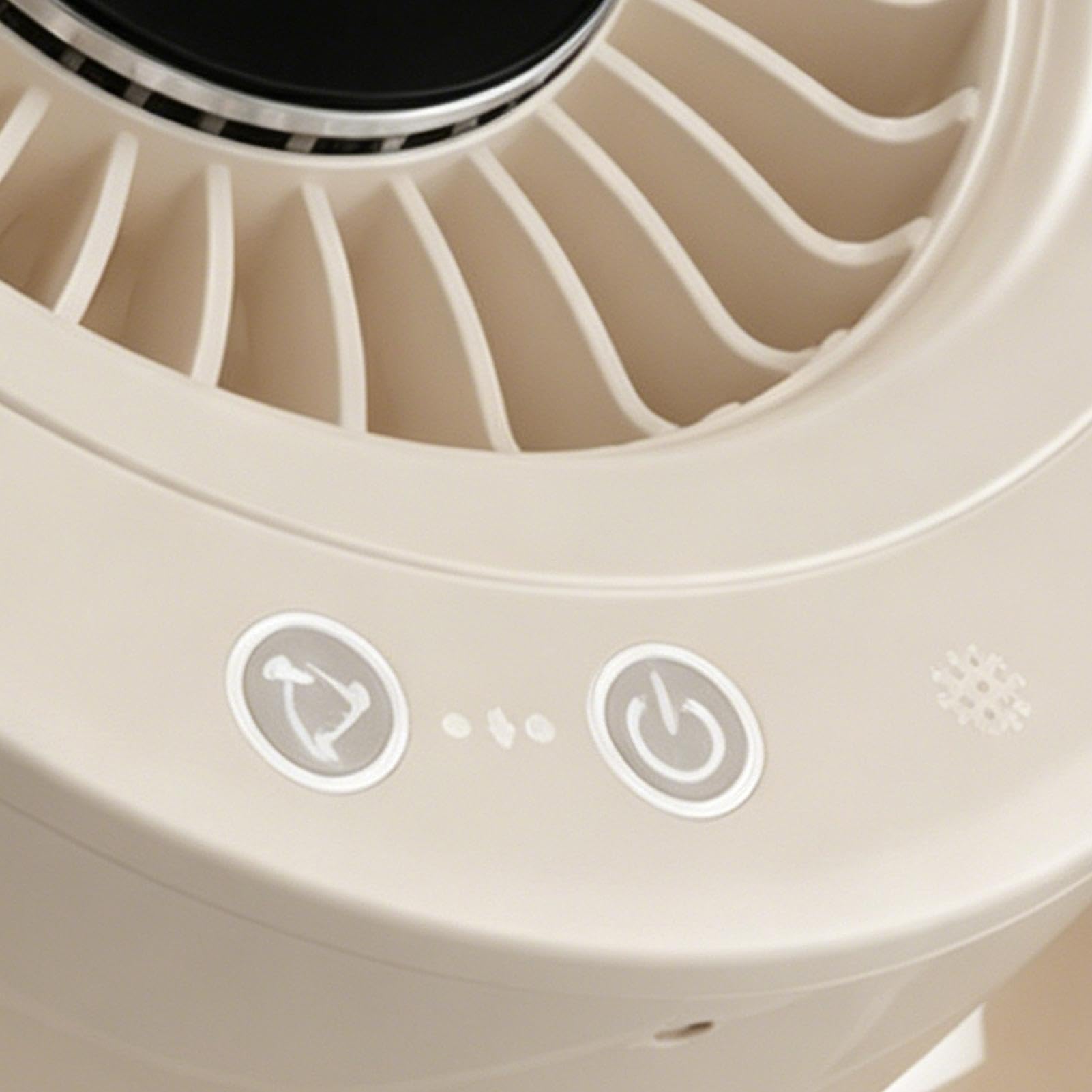 Ventilatore a Parete - Apparecchio con Testa Orientabile e Display Digitale | Ventilatore Personale Da Tavolo E Parete - Per Pisolini, Studio, Camera, Dormitorio, Scrivania Computer, Studenti, Ragazzi