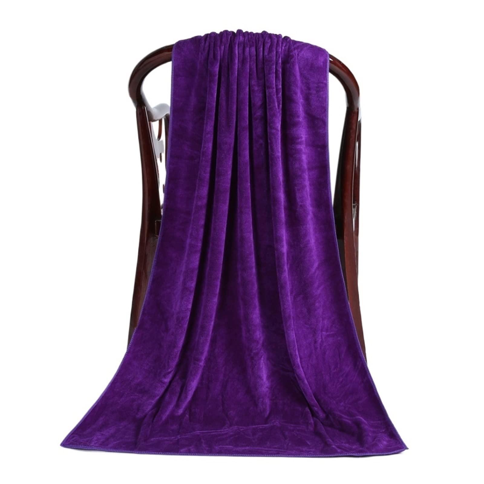 WILLWA Toallitas desmaquillantes Reutilizables, toallitas faciales de Microfibra, Almohadillas de Limpieza, toallitas limpiadoras, Herramienta (Color : Green, Size : 70x140cm)