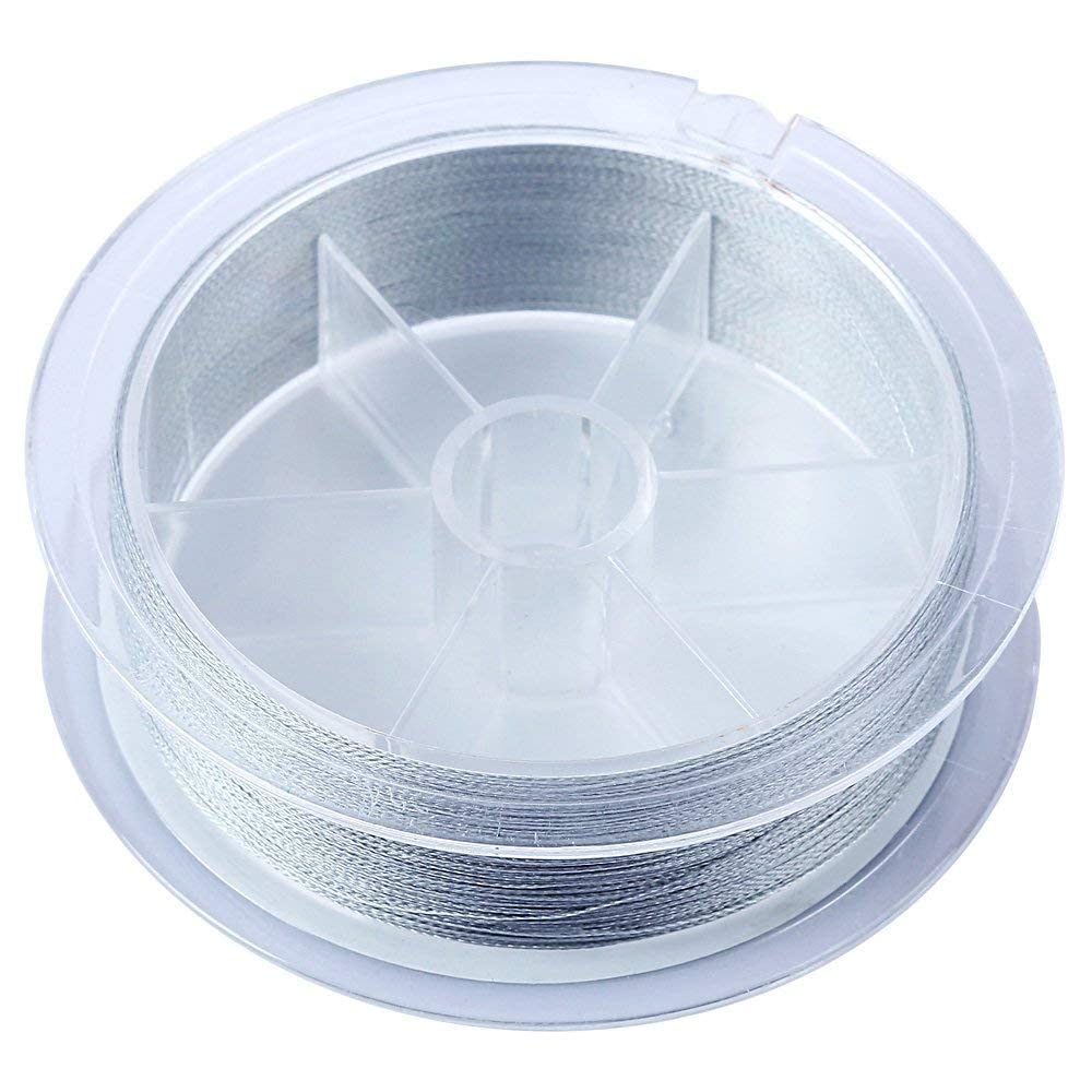 Gauri Enterprises Strong Durable 0.50mm 70LB 100M PE 4 Strands Monofilament Braided Fishing Line Angling Accessory (Multicolor, Max Tension 31.7KG)