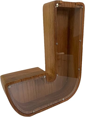 Vista 61 de Alcancía grande de madera personalizada para niños, alcancía con nombre personalizado, alcancía (nombre grabado láser) letras del alfabeto