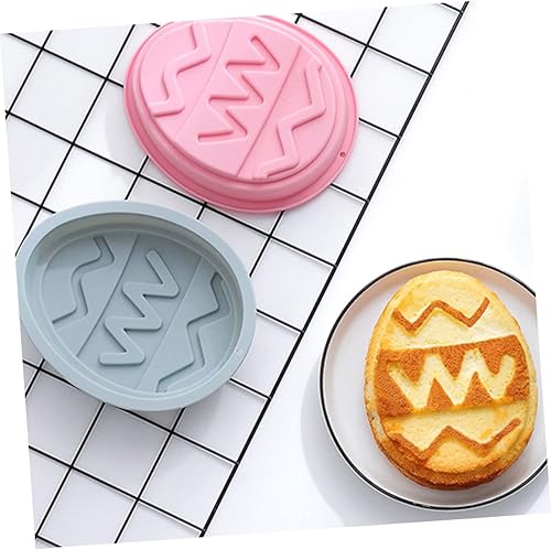 Miniatura 3 de Yardenfun 4 Pcs Cake Silicone Mold Egg Baking Shapes Easter Silicone Silcone Molds Easter Chocolate Silicone Molde De Para Resina Silicone Cake
