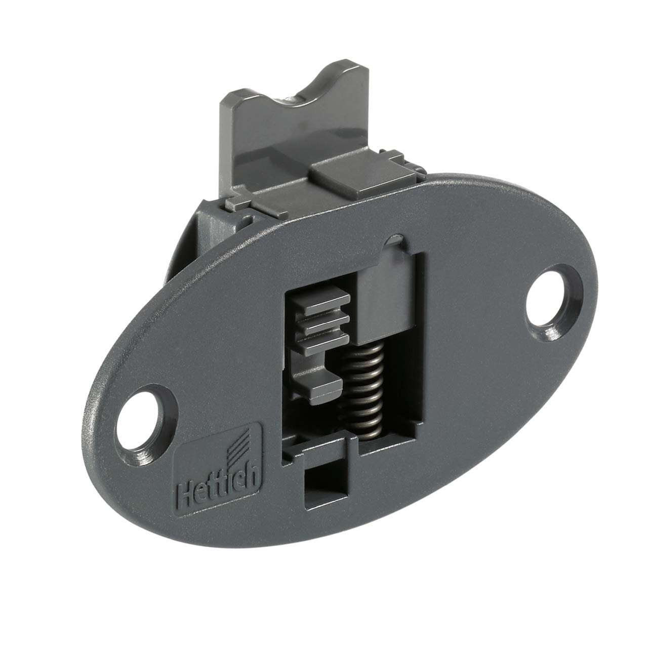 Hettich9115217 Slide-Line 55 Plus Internal Sliding Door Guide Part Plastic Anthracite Silver