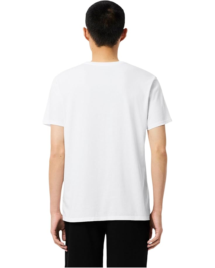 Lacoste 100% Cotton Regular Fit Crew-neck T-shirt 3-pack - #3 of 4