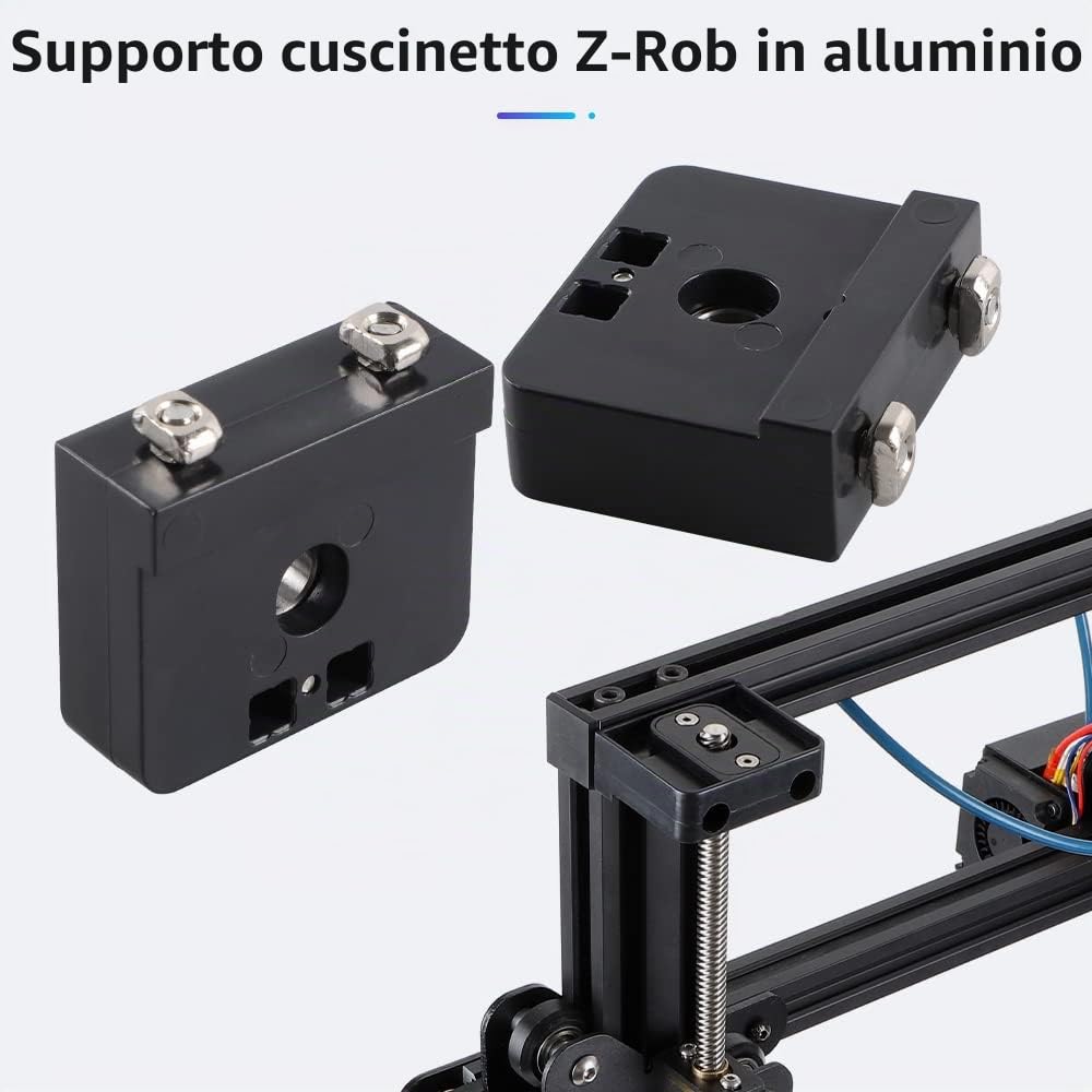 Creality ufficiale Kit di aggiornamento doppio asse Z Ender 3 (motore passo-passo 42-34 incluso) per stampante 3D Ender-3, Ender-3S, Ender 3 Pro, Ender 3 V2, Ender 3 Neo, Ender 3 V2 Neo