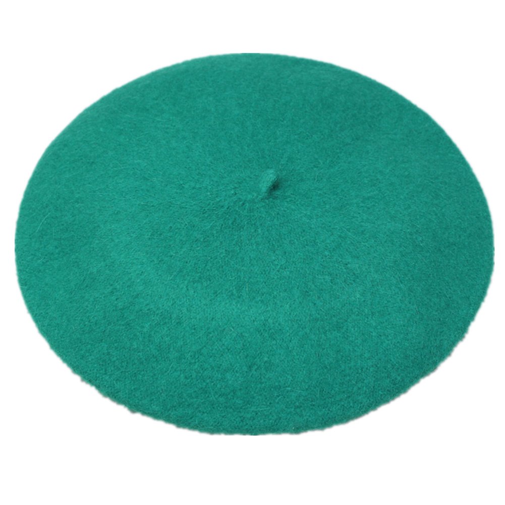 JOYHYWomen's Solid Color Classic French Style Beret Beanie Hat
