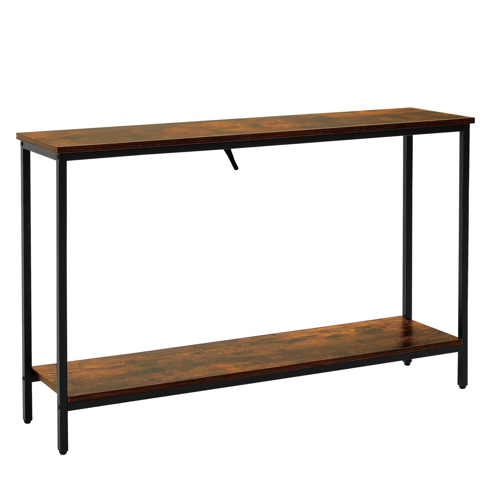 Buy WEENFON 47.2” L Industrial Entryway Table with Shelf, Narrow