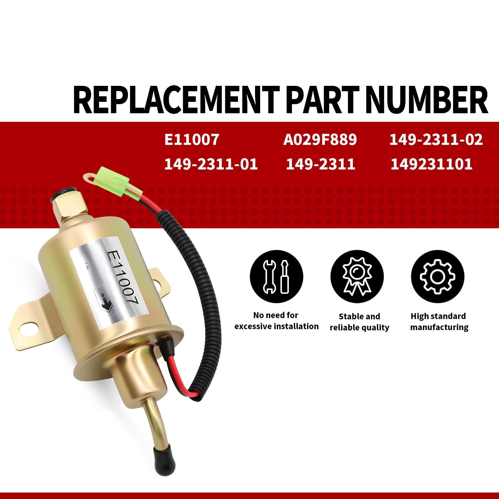 Duy Phan/A1139-9/ Amazon.com: E11015 Car Electric Fuel Pump for Cummins