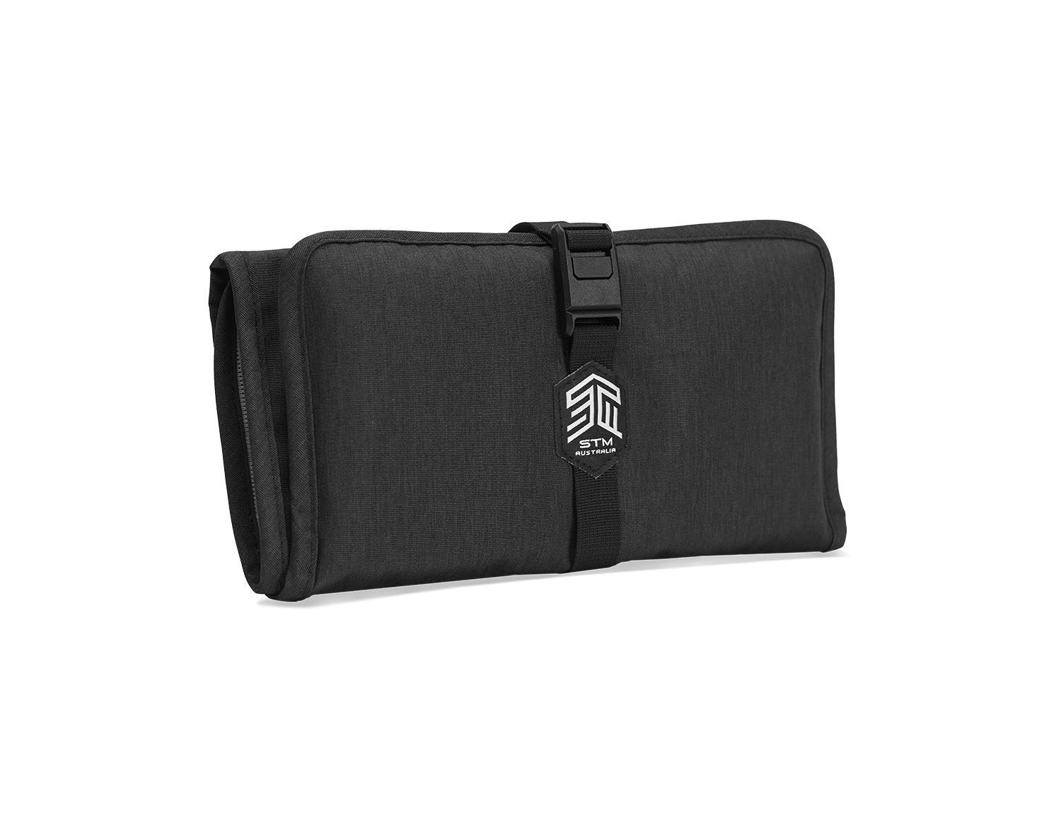 STM Myth Backpack featuring luggage pass-through 18L / 15" Laptop, Black, S