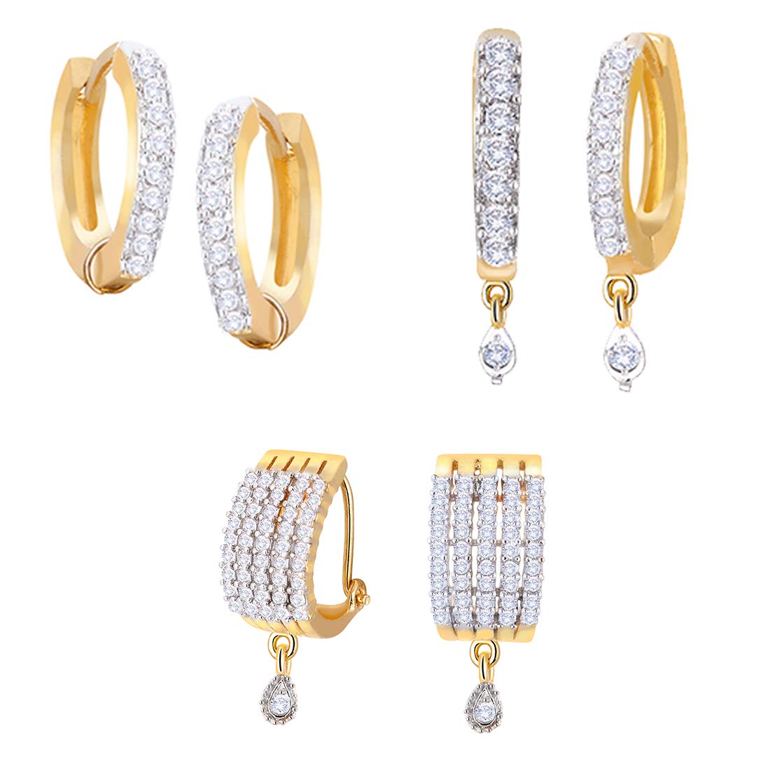 See full amazon price history chart for ZENEME Combo of Trendy Gold plated Hoop Earrings Jewellery for Women and Girls ZENEME Combo of Trendy Gold plated Hoop Earrings Jewellery for Women and Girls (B01FG0TQZS) Amazon Price History, Amazon Price Tracker
