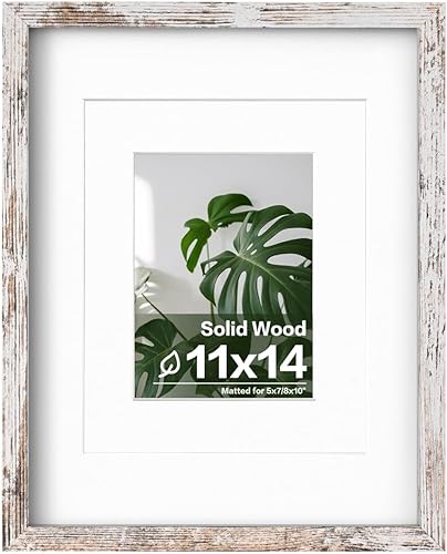 Vista 856 de Egofine Portarretratos de 9 x 12 pulgadas hecho de madera maciza con plexiglás, fotos de 5 x 7/6 x 8 con paspartú o de 9 x 12 pulgadas sin paspartú