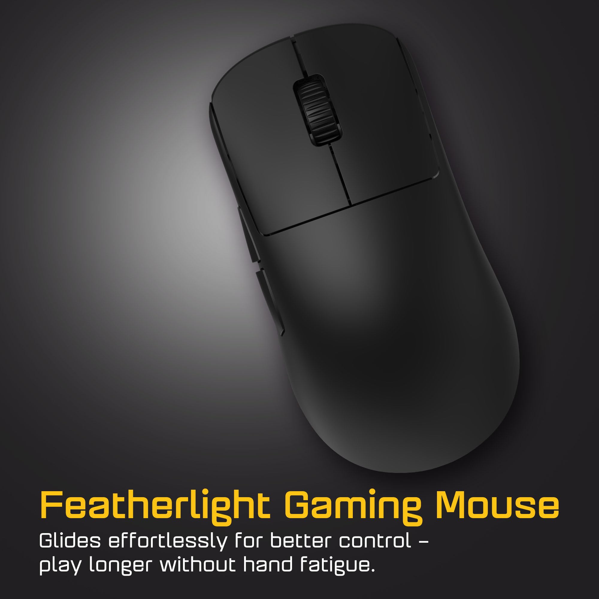 Endgame Gear OP1w 4K v2 Ratón Gaming con Cable, Negro | Ratón gaming con cable ligero para esports, sensor óptico de alta precisión, DPI ajustable, interruptores duraderos