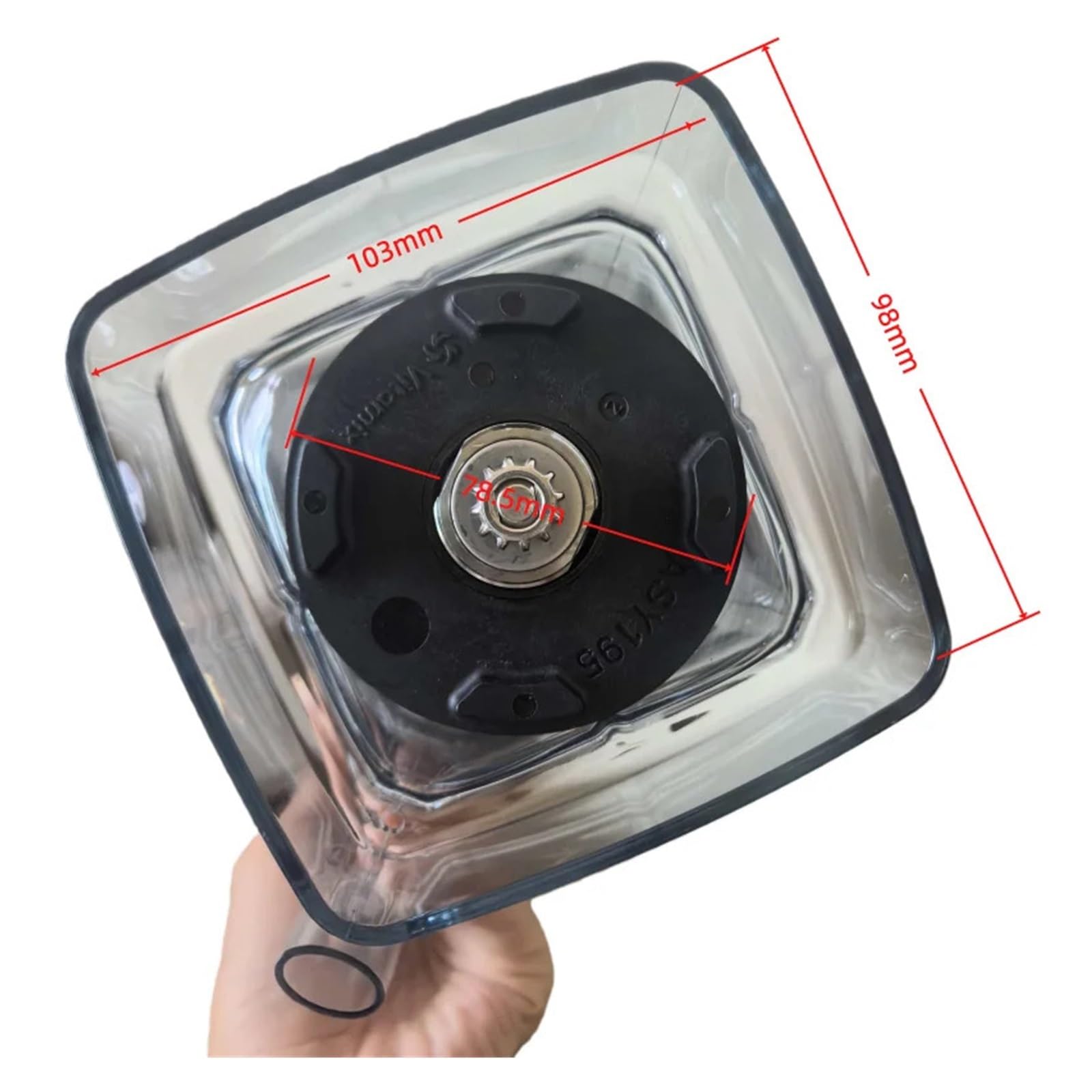 Contenitore for frullatore da 1400 ml, compatibile con il barattolo for coltelli di ricambio E310