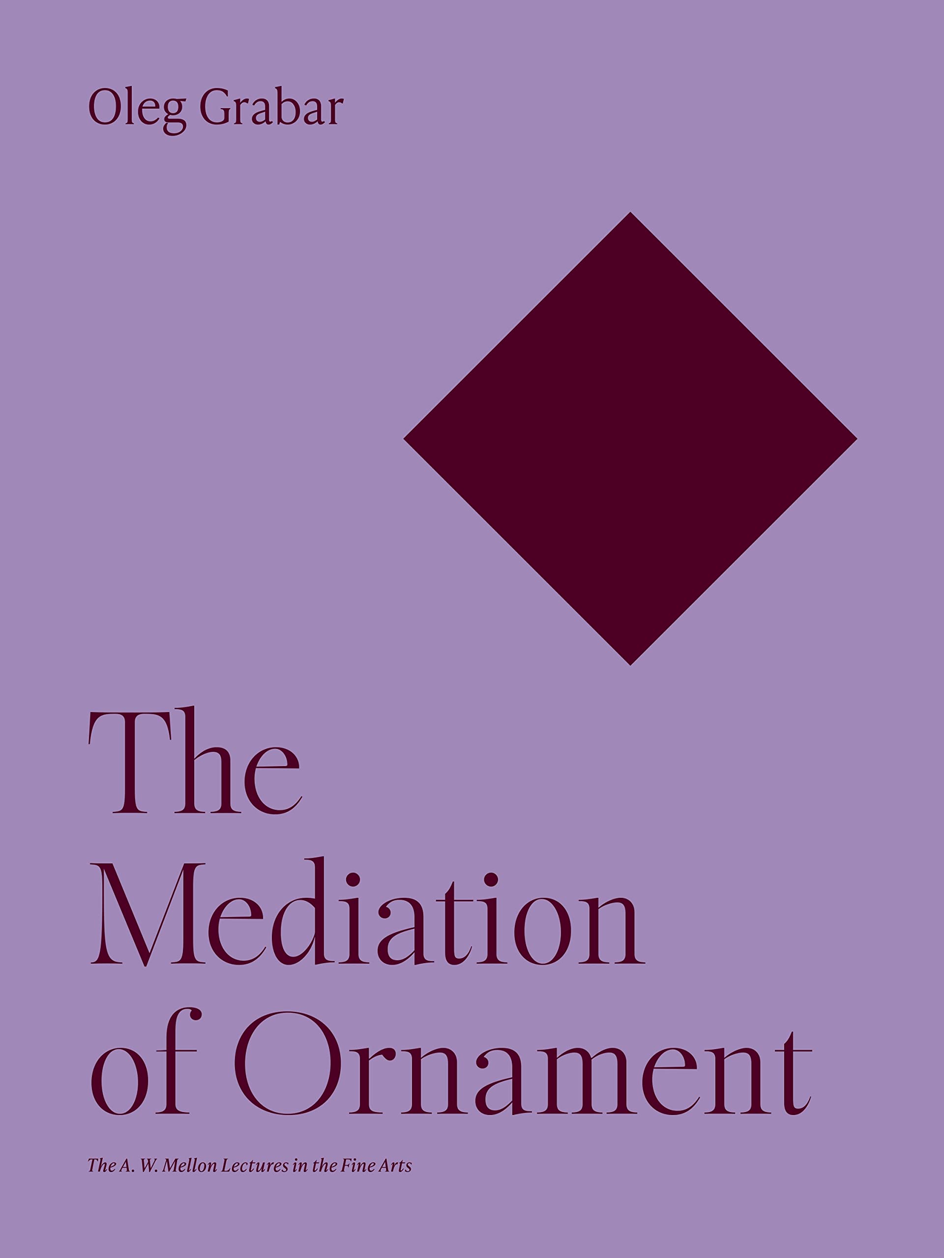 The Mediation of Ornament livre de table basse pour salon design