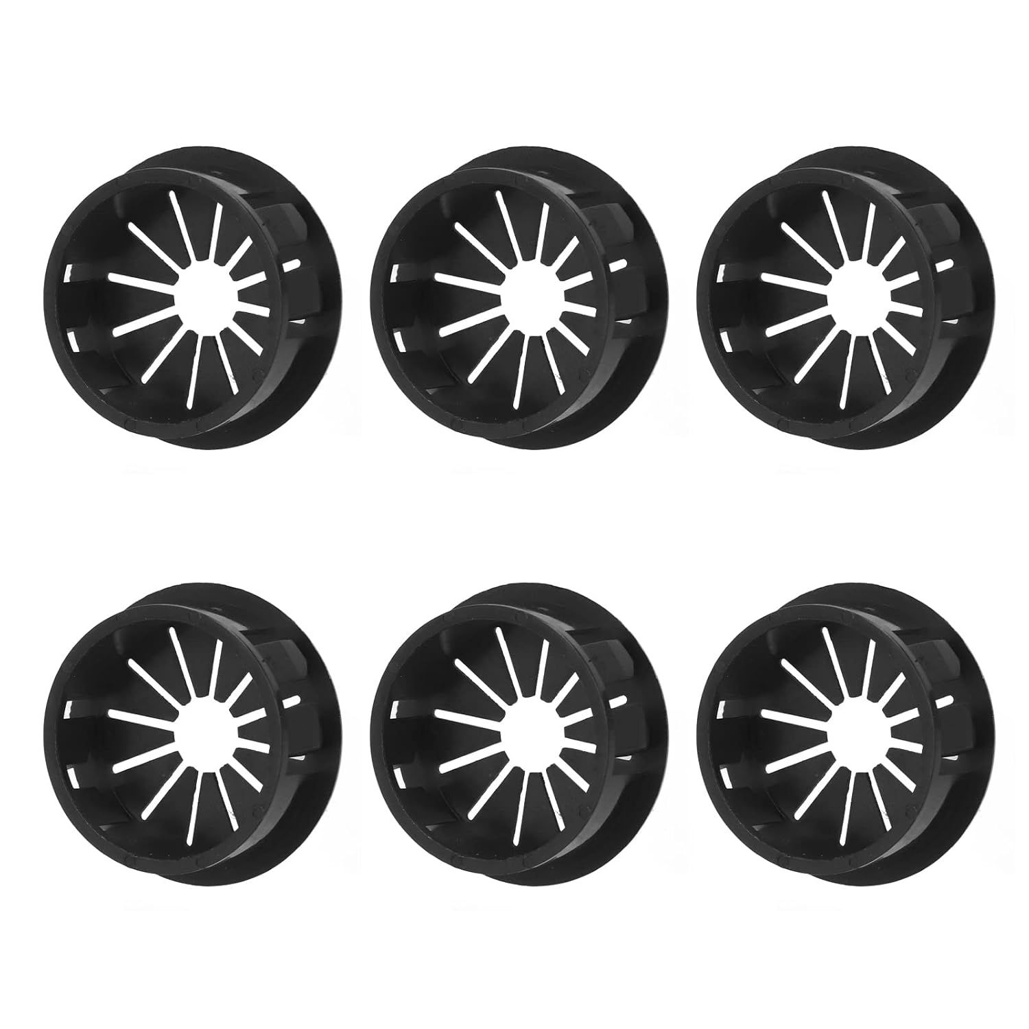 Cable Grommets Hole Cover, Petal Shaped Cable Grommet Stable PA66