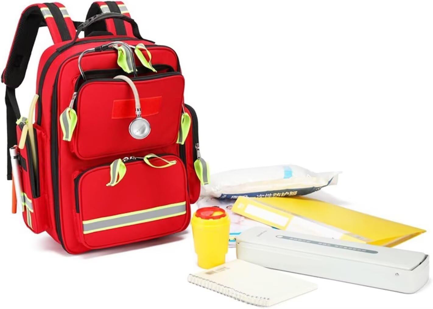 Erste Hilfe Tasche Leer, Tragbar Medizintasche Arzttasche, Groß Notfalltasche Krankenschwester Tasche, Häusliche Pflege Medikamententasche Tragen