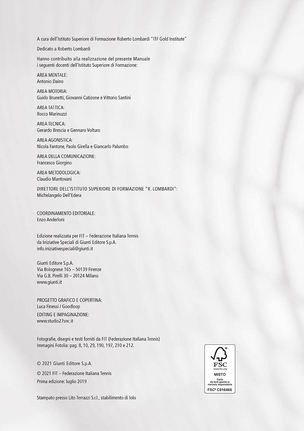 Manuale del tennis. I primi passi