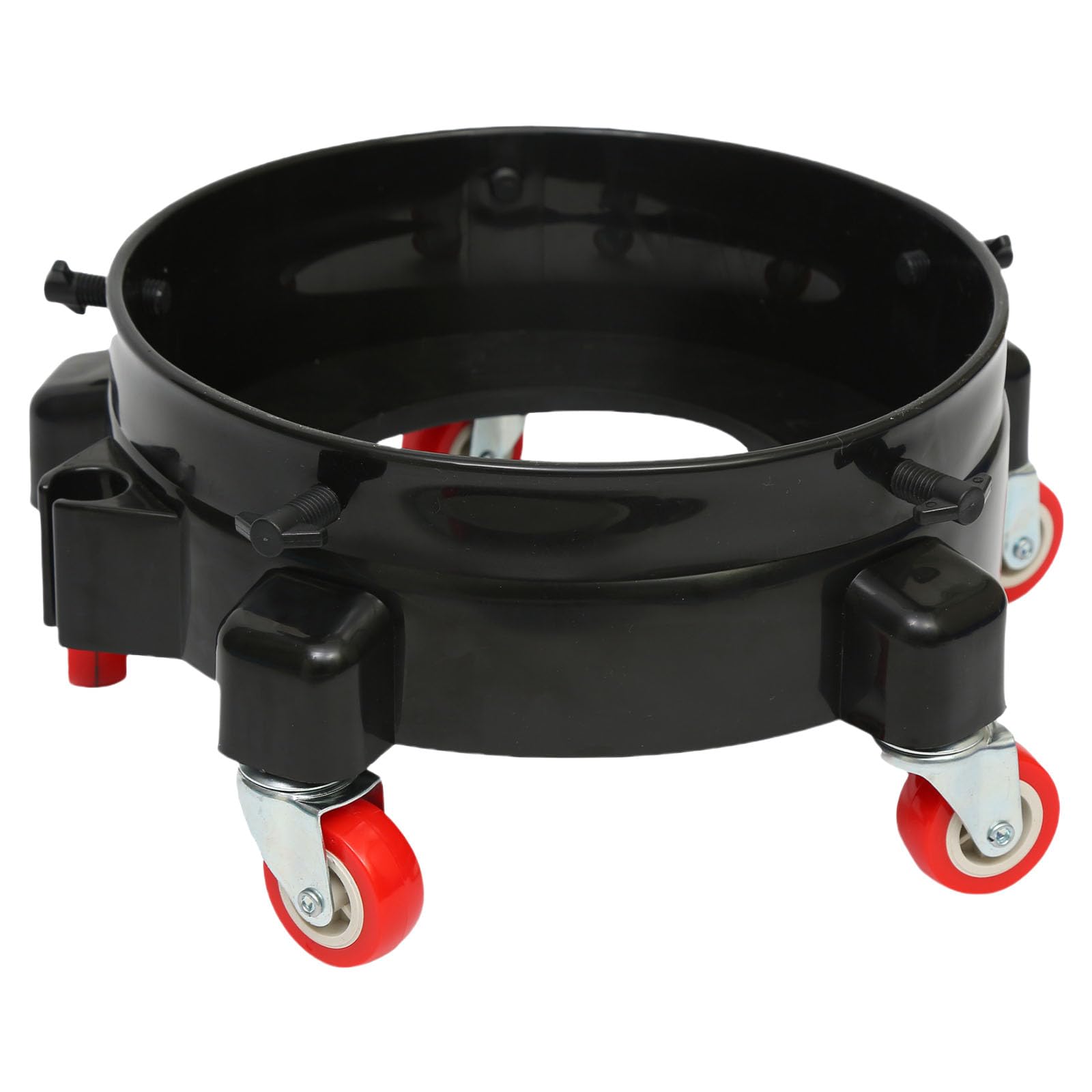 Seau de lavage de voiture portable sur roues chariot de lavage multifonction se transforme en un porte-rouleau pratique pour siège roulant