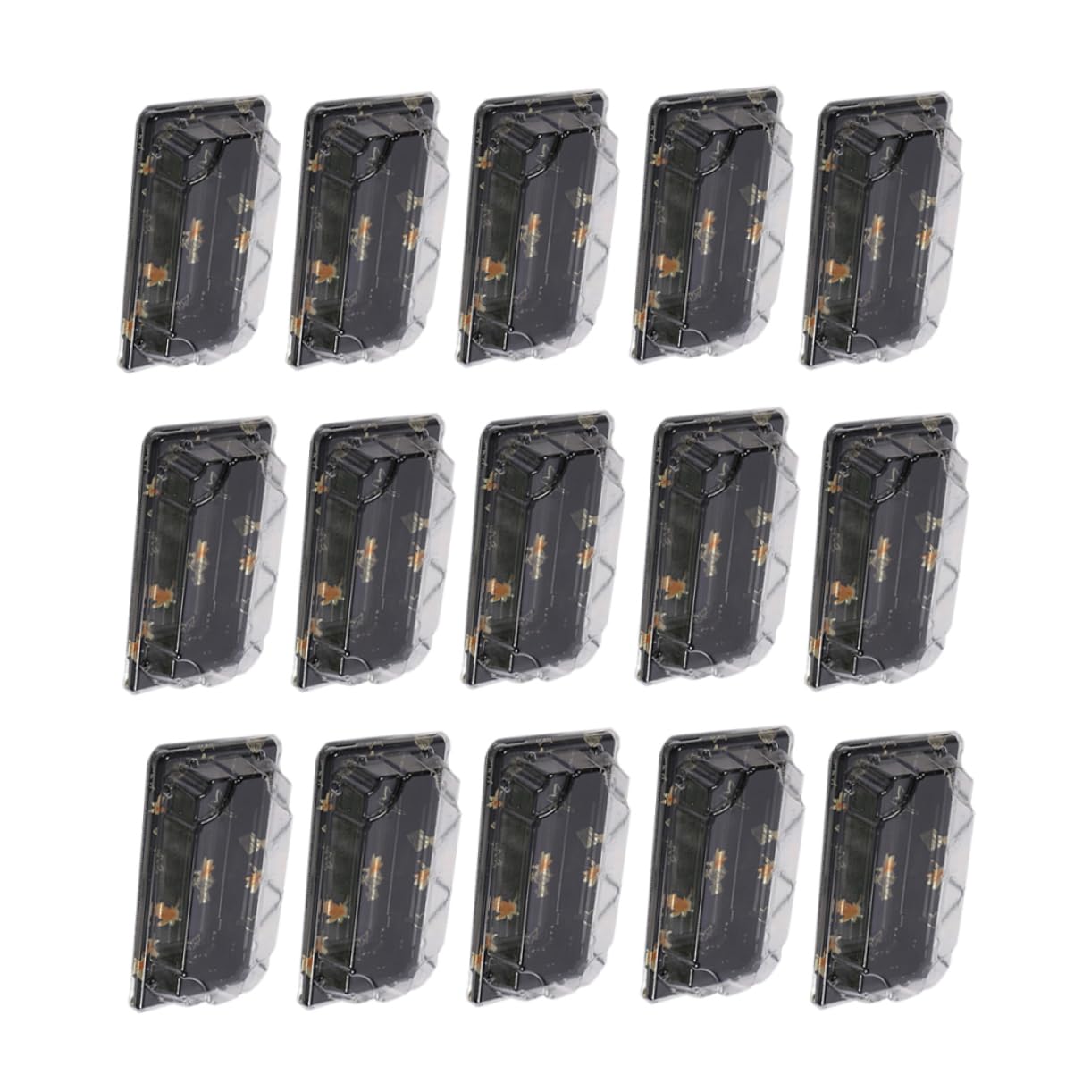 FUNOMOCYA 50Pcs Disposable Sushi Packing Boxes Versatile Take out Containers for Food Trucks Parties and Lunches Sturdy for Snacks Leftovers and More