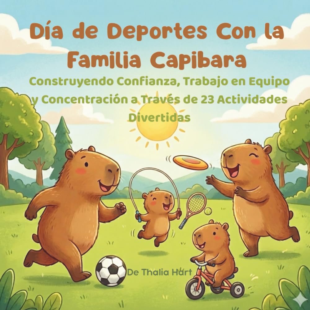 Día de Deportes Con la Familia Capibara: Construyendo Confianza, Trabajo en Equipo y Concentración a Través de 23 Actividades Divertidas