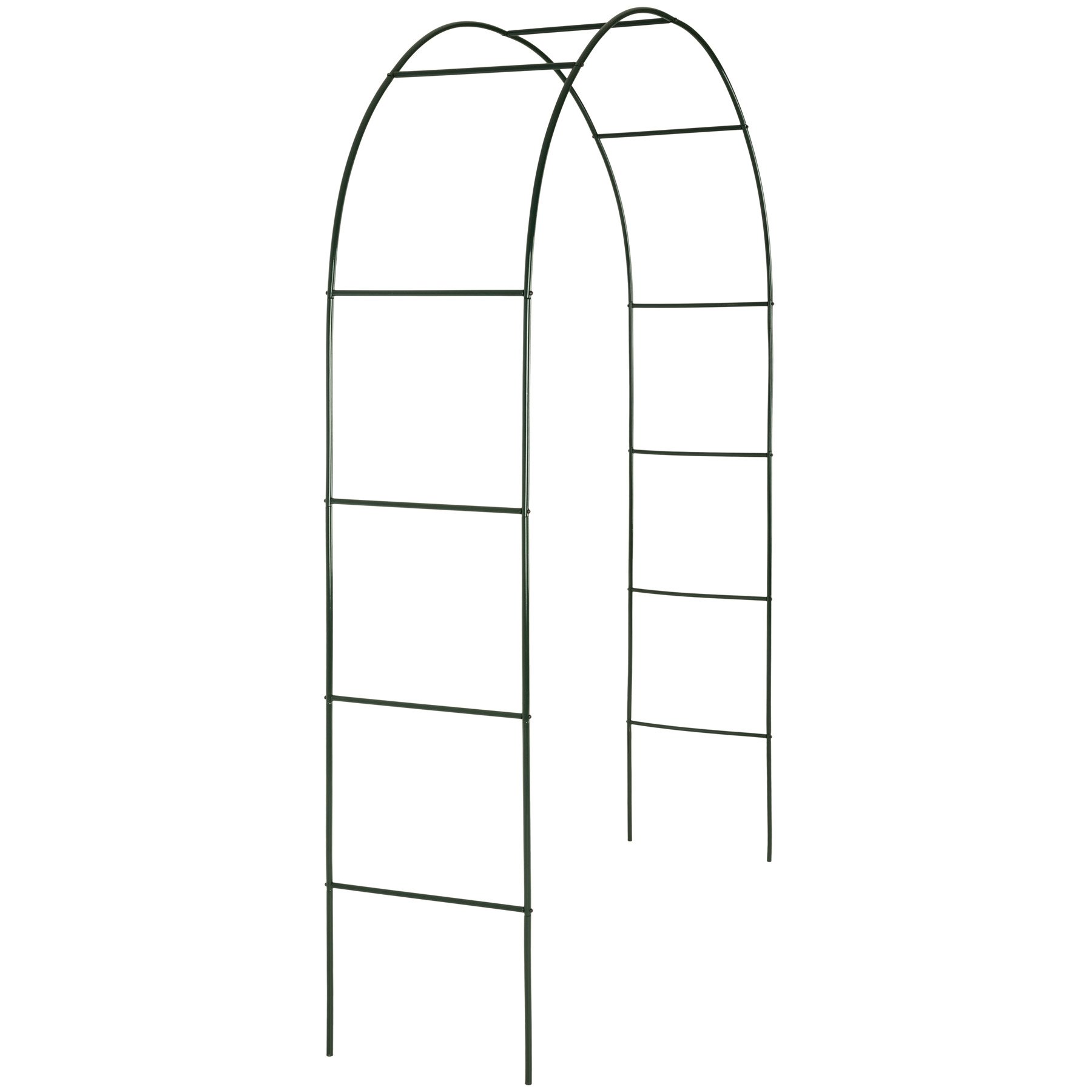 tectake 402661 4X Arceau à Rosiers Tuteur Colonne de Jardin Arche à Rosiers