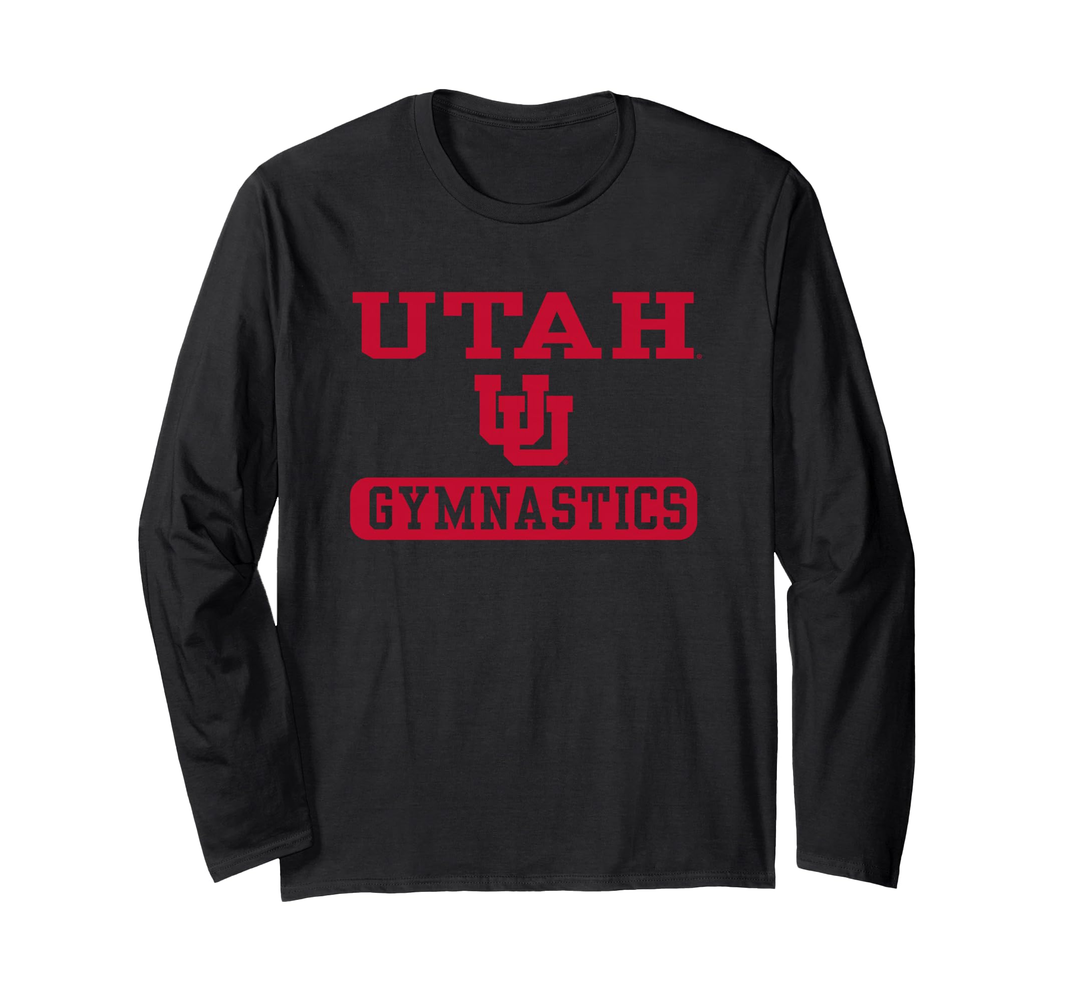 Utah Utes Gymnastics Logo Officially Licensed Long Sleeve T-Shirt