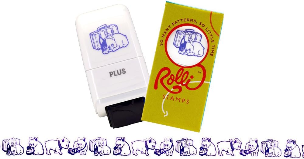 Rolli Stamp Dogs Travelling
