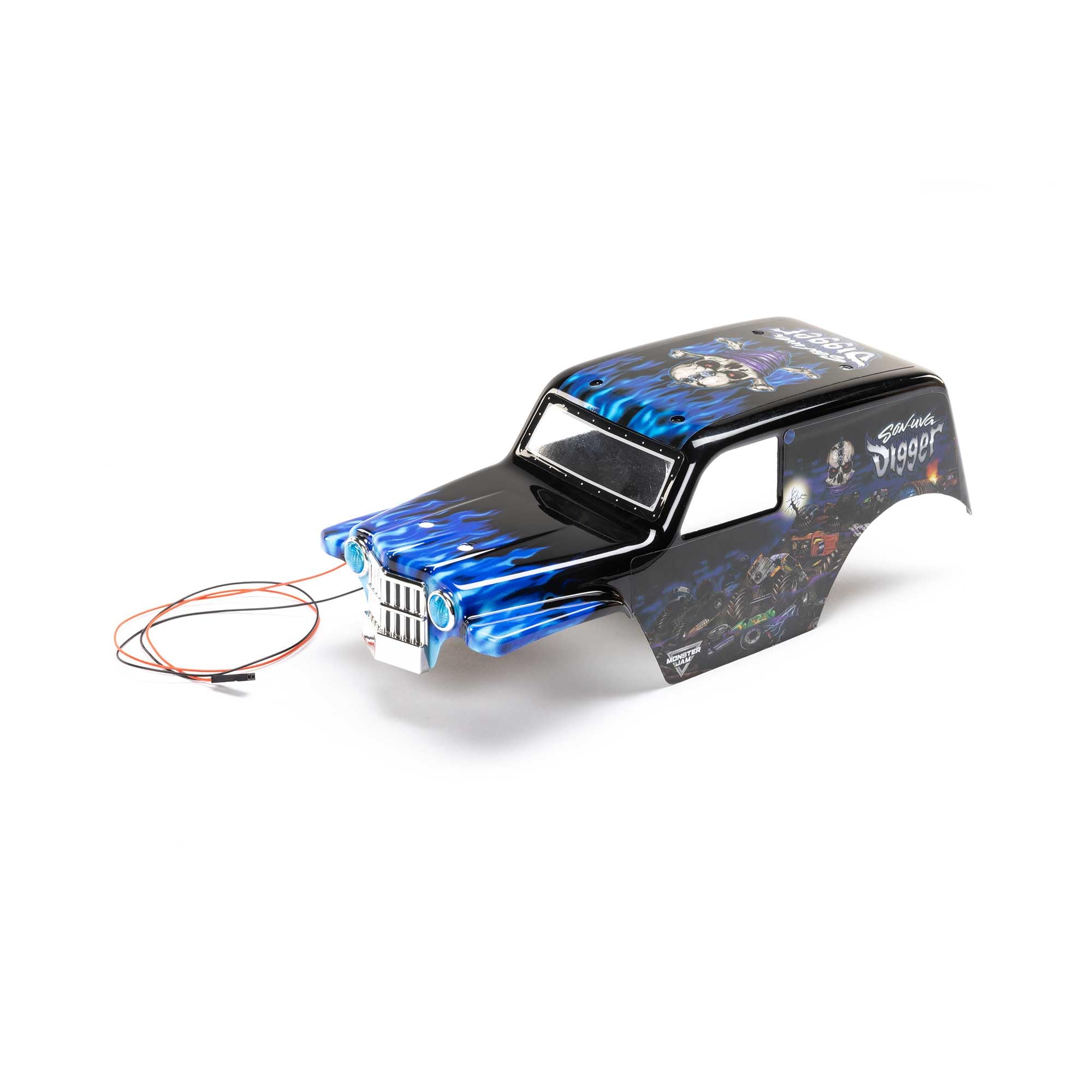 Losi Body Set Son Uva Digger Painted Mini LMT LOS210046