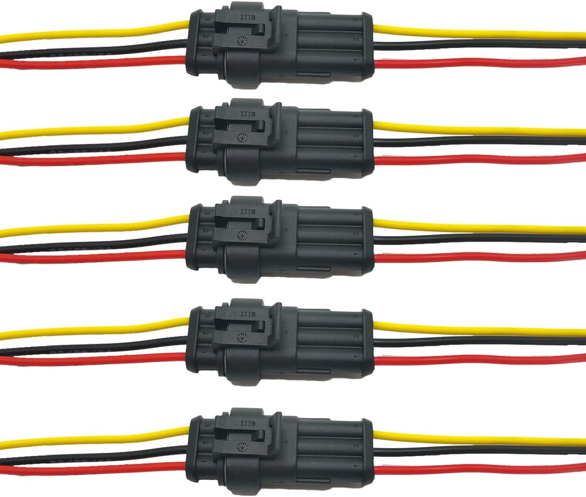 High Quality 22 AWG 2 Pin Way Wire 1.5mm Series Terminal Connector-5