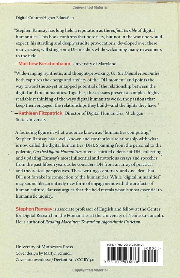 On the Digital Humanities: Essays and Provocations - Image 2
