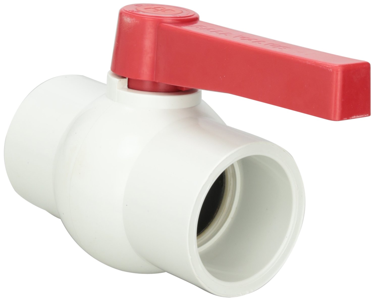 Hayward QVC1025SSEW 2-1/2-Inch White QVC Series Compact Ball Valve with Socket End Connection
