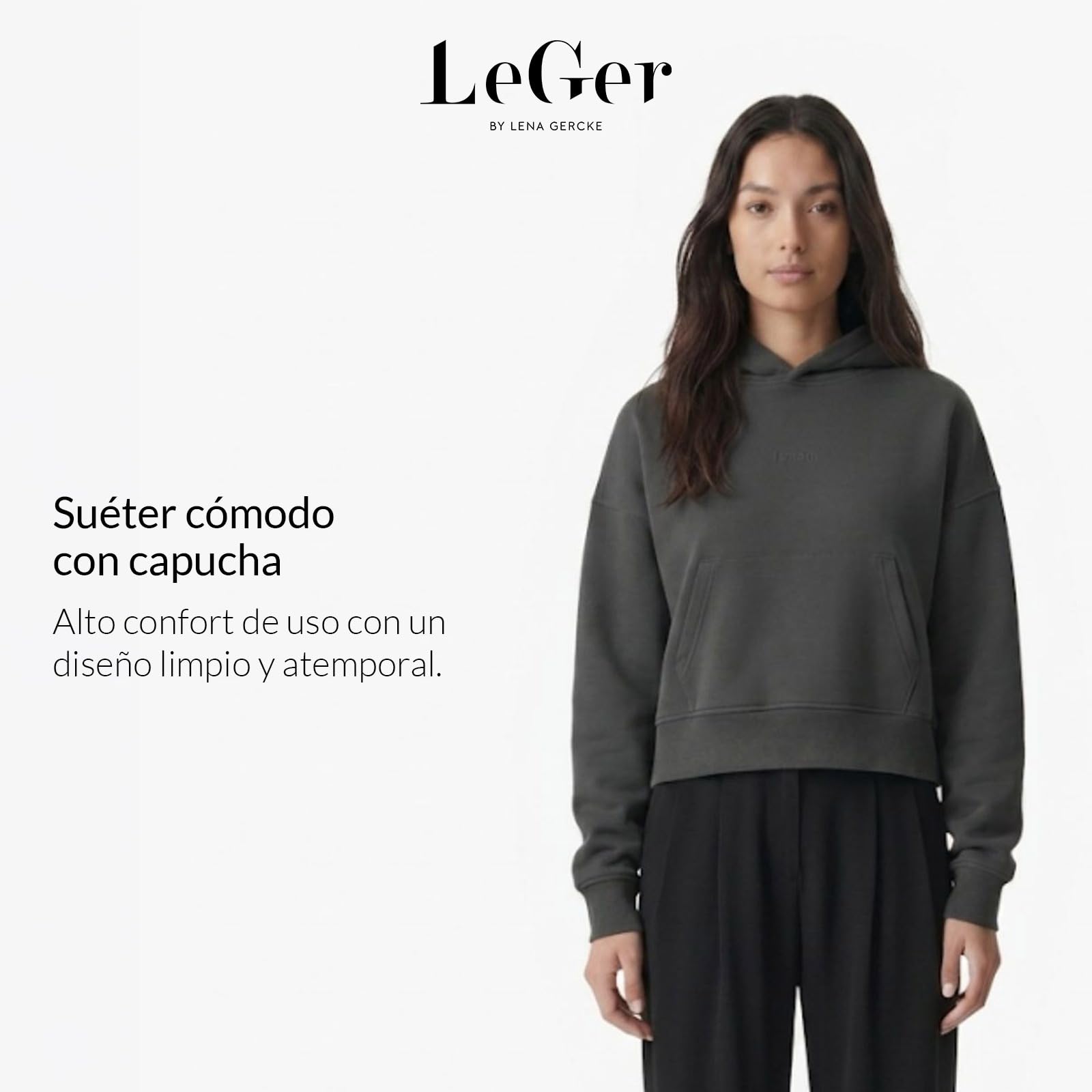 Leger by Lena Gercke Cybil Hoodie Sudadera Mujer (Pack de 1)