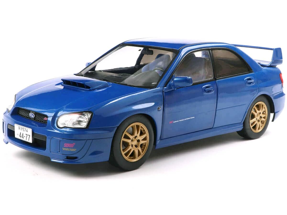 1/18 スバル・インプレッサWRX STI 2003年式 2ドア合金製ミニカー Amazon.co.jp: SOLIDO 1/18 スバル インプレッサ WRX STI 2003 (ブルー