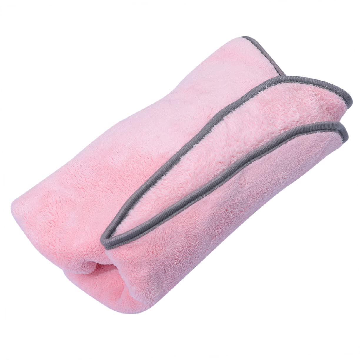 FRCOLOR 3 Pièces Peignoir pour Chien Peignoirs pour Chiens Robe De Serviette De Chien Serviette en Microfibre Pyjama pour Animaux De Compagnie Bain De Chien Super Absorbant Rose Provisions