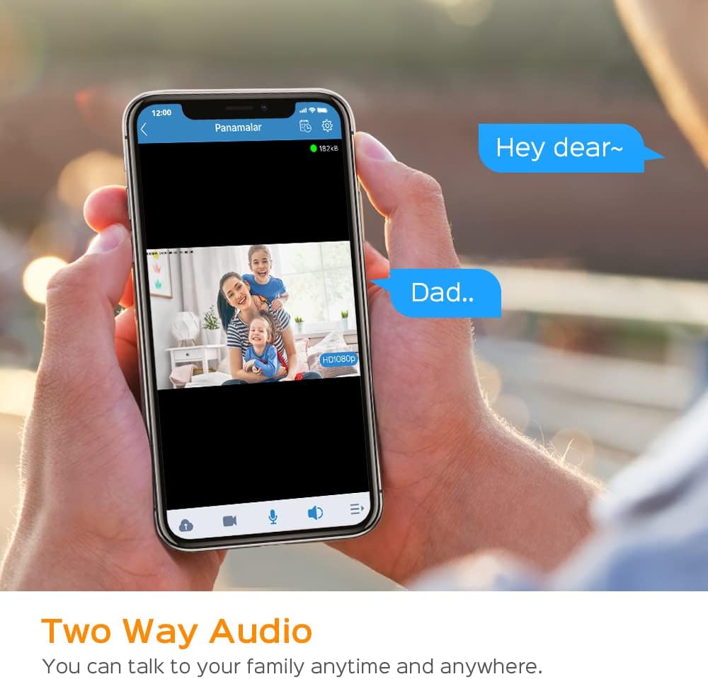 Panamalar Camera Two-Way Audio Feature