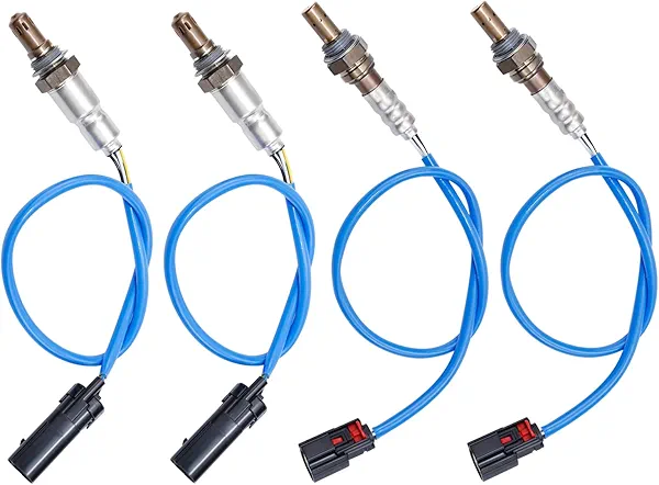LHCMRL Oxygen O2 Sensors Upstream Downstream 234-5038 234-4490 Compatible with Ford 3.5L 3.7L 2011-2014 Mustang for F-150 Escape Explorer Flex for Lincoln MKS MKZ MKT Mariner Milan
