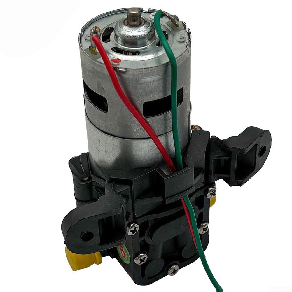 Cabezal de bomba de motor pulverizador 12V, Cabezal de bomba de montaje de motor, Batería de litio Cabezal de bomba de motor pulverizador de 12V para mantenimiento de jardín, Control de plagas